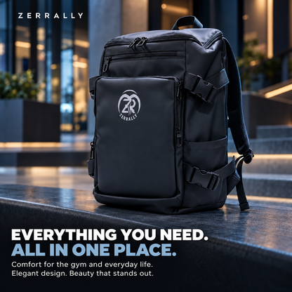 ZERRALLY Strap-On Utility Backpack – Gym & Travel Backpack