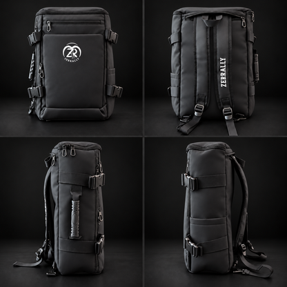 ZERRALLY Strap-On Utility Backpack – Gym & Travel Backpack