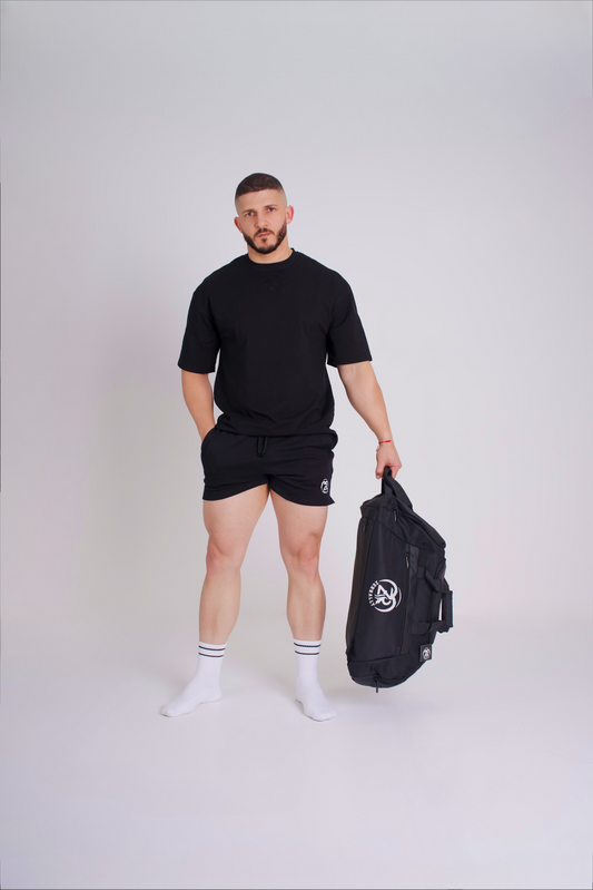 Bolsa de gym ZERRALLY negra todo terreno